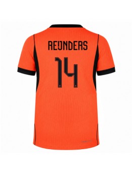 Billige Nederland Tijjani Reijnders #14 Hjemmedrakt VM 2026 Kortermet